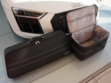 Afbeelding in Gallery-weergave laden, Audi R8 Spyder Roadster bag Luggage Baggage Case Set - models UNTIL 2015 only