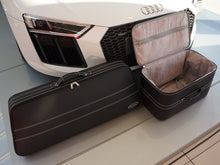 Load image into Gallery viewer, Audi R8 Spyder Roadster bag Luggage Baggage Case Set - models UNTIL 2015 only