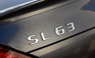 AMG SL63 boot trunk badge