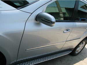 W164 ML New Arrow Style Mirror covers with LED's Obsidian Black 197U