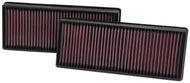 K&N Sport air filter 33-2474 AMG 63 5.5 BiTurbo M157 Engine SL63 CLS63 E63 GL63 GLE63 ML63 S63 CL63 G63