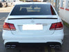 e63 amg diffuser