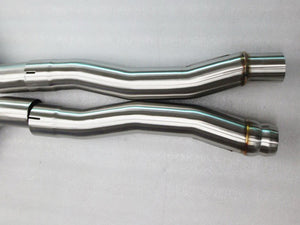 W204 C63 AMG Sport Exhaust System Long Tube Headers + Downpipes + Sport Cats