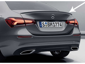Mercedes Boot Trunk Lid Spoiler Carbon Style V177 A Class Saloon Sedan - Models from 2019 onwards