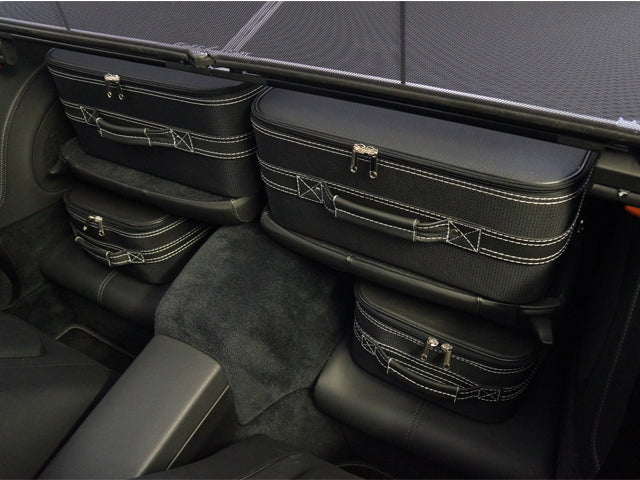 Back seat Luggage Set for 911 996 997 models in Partial OR Real Leather - 4pcs