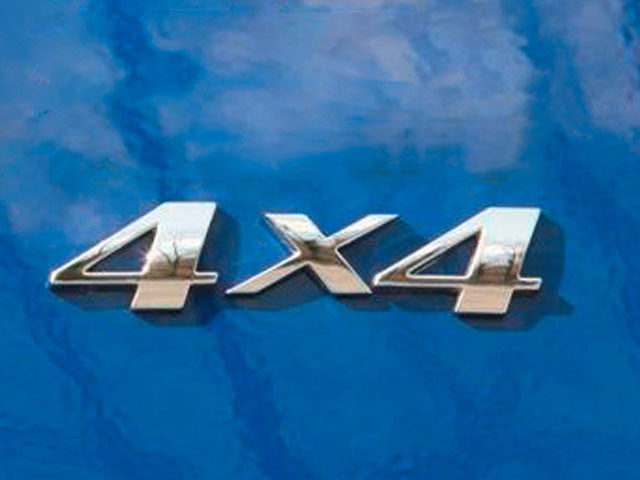 Mercedes 4X4 Badge Emblem