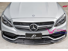 Indlæs billede til gallerivisning AMG C63 Carbon Fibre Front Splitter