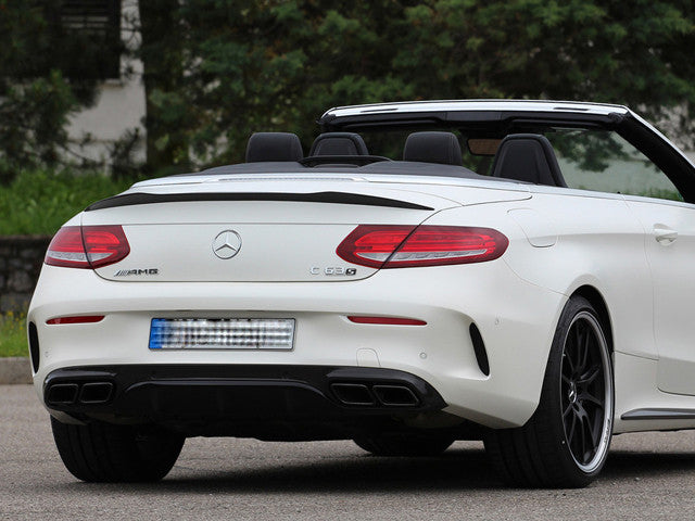 AMG C63 S Cabriolet Boot Trunk Lid Spoiler Suitable for all C Class Cabriolet Models