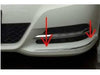 W204 C Class Chrome Front bumper trims models From 04/2011