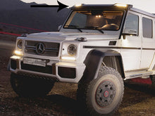 画像をギャラリービューアに読み込む, AMG G63 Style Front Roof Wing Spoiler with LED Light Bar