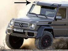 Indlæs billede til gallerivisning AMG G63 Style Front Roof Wing Spoiler with LED Light Bar