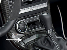 Afbeelding in Gallery-weergave laden, R172 SLK Carbon fibre Ashtray Cover for Centre Console OEM original Mercedes