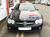 Mercedes R230 SL Black AMG Style grille 2007 to April 2008