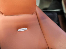Indlæs billede til gallerivisning AMG Seat Logo - Pair in Brushed Aluminium finish