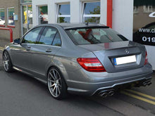 Indlæs billede til gallerivisning Carbon Fibre Fiber Boot Trunk Lid Spoiler W204 C Class Saloon Sedan models Mansory B STOCK