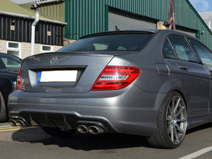 Carbon Fibre Fiber Boot Trunk Lid Spoiler W204 C Class Saloon Sedan models Mansory B STOCK