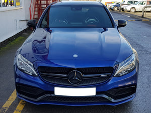 c63 amg black grill