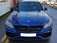 c63 amg black grill