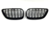 BMW F22 Black Kidney Grills Gloss Black M2 Style