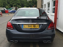 Carica l&#39;immagine nel visualizzatore di Gallery, Mercedes W205 C Class Saloon Sedan Boot/ Trunk Lid Spoiler OEM STYLE