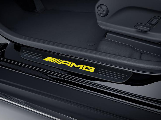 AMG Illuminated door sills Exchangeable covers - ONLY for vehicles with Illuminated door sills