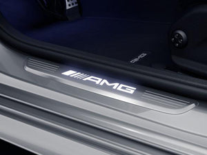 AMG Illuminated door sills Exchangeable covers - ONLY for vehicles with Illuminated door sills