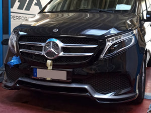 Mercedes V Class Viano W447 Front Spoiler Lip V447-RSR Models FROM May 2019 onwards
