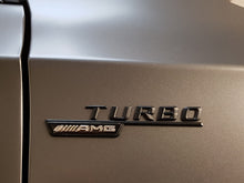 画像をギャラリービューアに読み込む, Turbo AMG Badge for Wings Satin Black Set of 2pcs