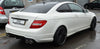 4 pipe exhaust mercedes C Class