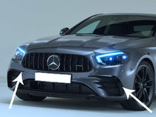 Indlæs billede til gallerivisning AMG Bumper flaps E53 Look Gloss Black W213 S213 C238 A238 Facelift models from August 2020