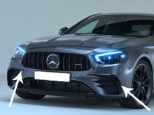 Load image into Gallery viewer, AMG Bumper flaps E53 Look Gloss Black W213 S213 C238 A238 Facelift models from August 2020