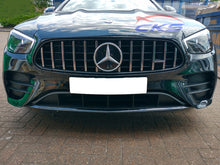Load image into Gallery viewer, Mercedes E Class Saloon Estate W213 S213 Panamericana GT GTS Grille Black and Chrome From August 2020