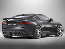 Load image into Gallery viewer, Jaguar F Type Coupe and Cabriolet Quad Exhaust with Chrome Tailpipes