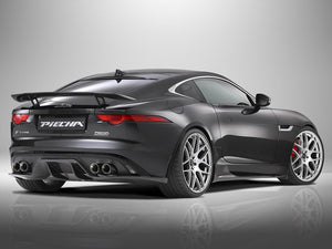 Jaguar F Type Coupe and Cabriolet Quad Exhaust with Chrome Tailpipes