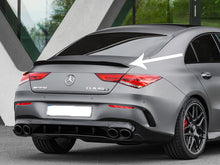 Afbeelding in Gallery-weergave laden, Mercedes CLA CLA45 Boot Trunk Lid Spoiler Gloss Black CLA W118 C118 Models from 2019