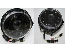 Load image into Gallery viewer, W463 G Wagen LED Headlamps in Black Left Hand Drive Vehicles 1986-2009