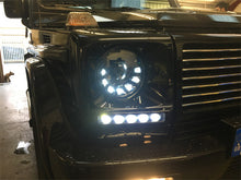 Load image into Gallery viewer, W463 G Wagen LED Headlamps in Black Right Hand Drive Vehicles 1986-2009
