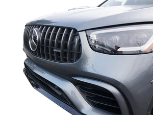 Mercedes GLC Panamericana GT GTS Grille Chrome and Black from JUNE 2019 with AMG Line Styling package