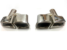 Afbeelding in Gallery-weergave laden, Mercedes AMG Quad Exhaust Tailpipe Tips E63 C63 CL63 CLS63 ML63 GL63