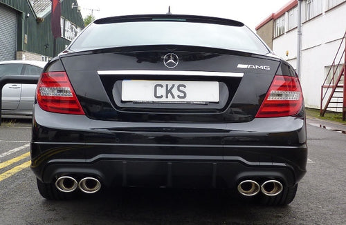 C63 AMG Diffuser