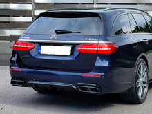 Load image into Gallery viewer, AMG S213 E63 Estate Wagon Kombi Diffuser &amp; Tailpipe package - Models until 2020