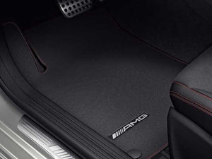 Mercedes C117 CLA Class Genuine set of AMG floor mats LHD