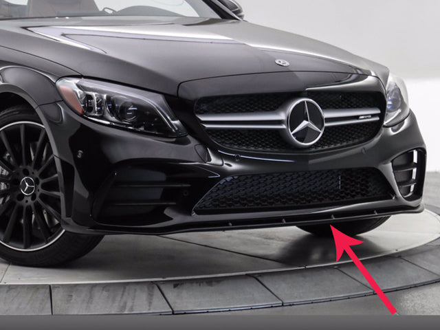 AMG Front Spoiler C Class AMG Line Models except AMG C63 Facelift July 2018+ Models ONLY