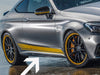 C63 AMG Carbon Fiber Side Skirts