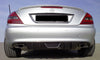 R171 SLK RS Rear Diffuser for Std Mercedes rear bumper from 2008