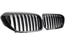 Carica l&#39;immagine nel visualizzatore di Gallery, BMW 5 Series G30 G31 F90 Gloss Black Grill Grilles Single Bar until July 2020