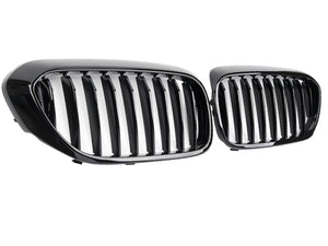 BMW 5 Series G30 G31 F90 Gloss Black Grill Grilles Single Bar until July 2020