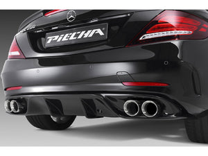 R172 SLC Piecha RS Rear Diffuser insert and tailpipe package AMG Line and SLC43