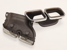 Indlæs billede til gallerivisning AMG Style C63 Tailpipe Trims Set Chrome finish