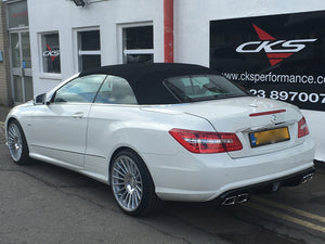 W207 E Class Coupe and Cabriolet RS Rear diffuser Insert Paintable finish